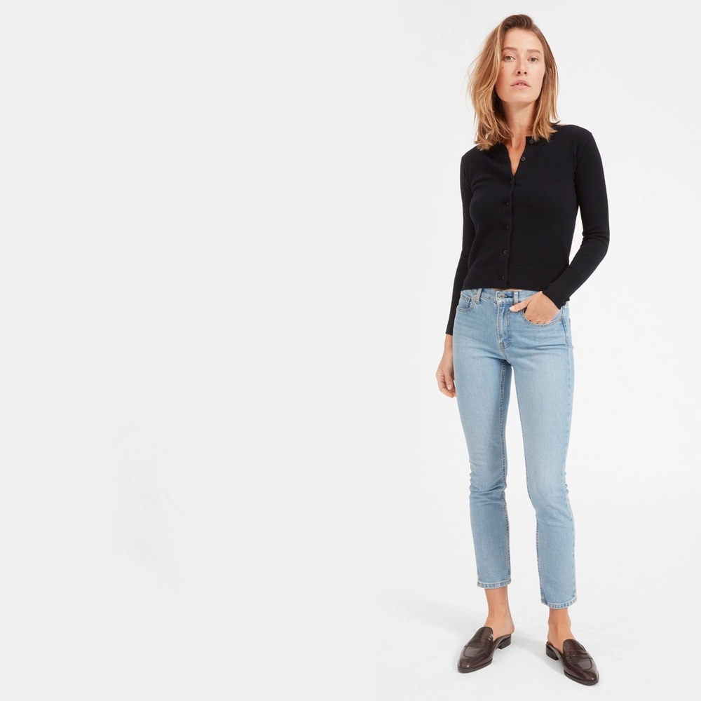 Everlane Mid Rise Skinny Jean